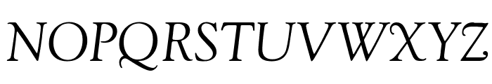 Goudy-Old-Style-Italic Font UPPERCASE