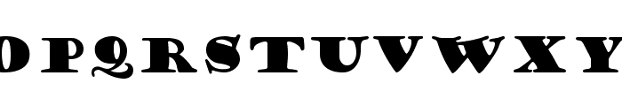 Goudy Stout Font LOWERCASE