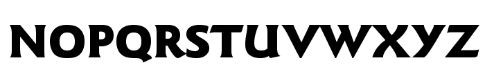 GoudySansStd-Black Font UPPERCASE
