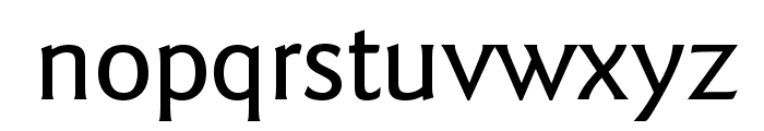 GoudySansStd-Medium Font LOWERCASE