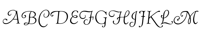 GoudySwaTLig Italic Font UPPERCASE