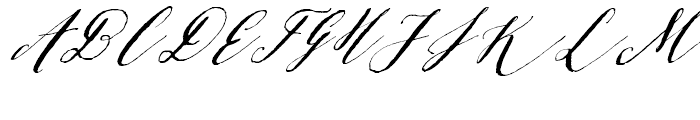 GoGipsy Italic Font UPPERCASE