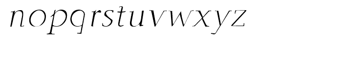 Godlike Italic Font LOWERCASE