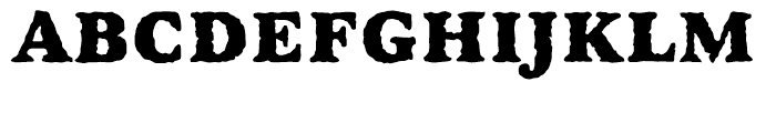 Golum Regular Font UPPERCASE