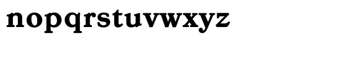 Goudy 38 Extra Bold Font LOWERCASE