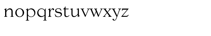 Goudy 38 Light Font LOWERCASE