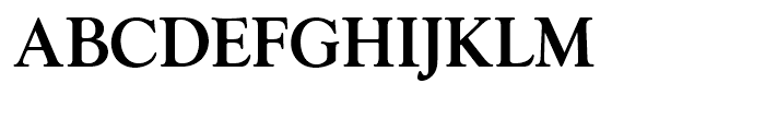 Goudy AI Heavy Weight Font UPPERCASE