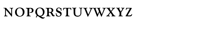 Goudy Catalogue Small Caps Regular Font LOWERCASE