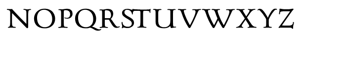 Goudy Forum Font LOWERCASE