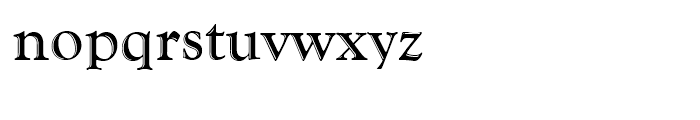 Goudy Handtooled Initials Standard D Font LOWERCASE
