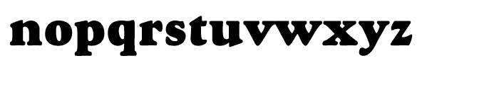 Goudy Heavyface Font LOWERCASE