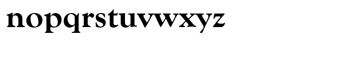 Goudy Old Style Extra Bold Font LOWERCASE