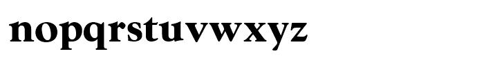 Goudy Series Bold Font LOWERCASE