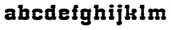 Go West  Open Fill Font LOWERCASE