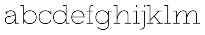 Gold Extra Light Font LOWERCASE