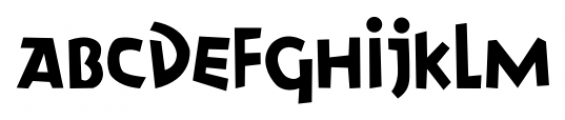 Goliath Regular Font LOWERCASE