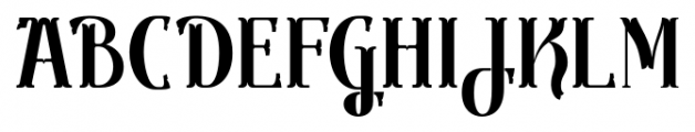 Gondolieri Condensed Bold Font UPPERCASE