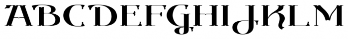 Gondolieri Expanded Regular Font UPPERCASE