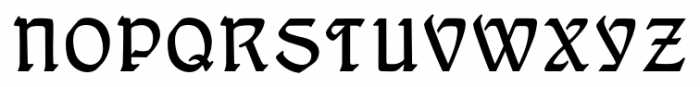 Gothic Initials Eight Font UPPERCASE
