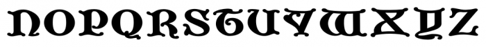 Gothic Initials Seven Font LOWERCASE