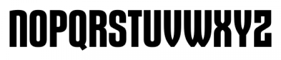 Gothiks Bold Font UPPERCASE
