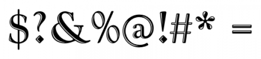 Goudy Handtooled FS Regular Font OTHER CHARS