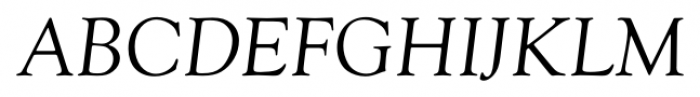 Goudy Oldstyle FS Italic Font UPPERCASE