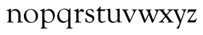 Goudy Oldstyle FS Regular Font LOWERCASE