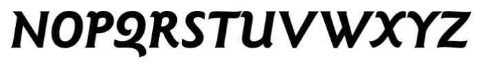 Goudy Sans FS Bold Italic Font UPPERCASE