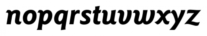 Goudy Sans FS Bold Italic Font LOWERCASE