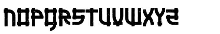 Go Go Sushi Aged Font UPPERCASE