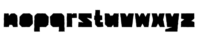 Go Kagaj Rough Font LOWERCASE