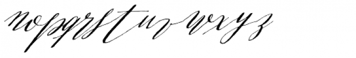 GoGipsy Italic Font LOWERCASE