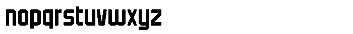 Goalbuster GOALBUSTER Regular Font LOWERCASE