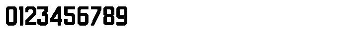 Goalbuster GOALBUSTER Semi Expanded Font OTHER CHARS