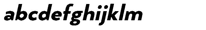 Gobardy Black Italic FONT