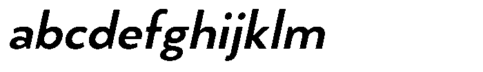 Gobardy Bold Italic FONT