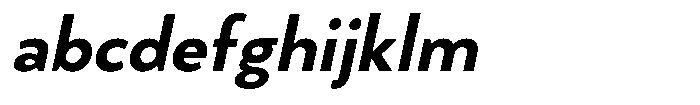 Gobardy ExtraBold Italic FONT