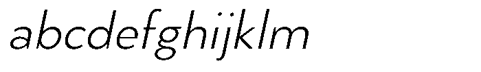 Gobardy Light Italic FONT