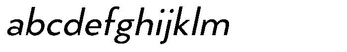 Gobardy Medium Italic FONT