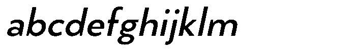Gobardy SemiBold Italic FONT