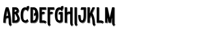 Goblin Brew Shadow Font UPPERCASE