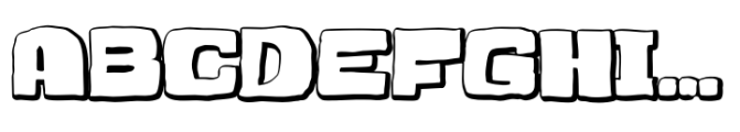 Gobln Shadow Regular Font UPPERCASE