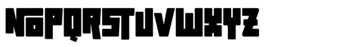 Goblock Font LOWERCASE