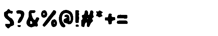 Gochu GOCHU BLUR Font OTHER CHARS