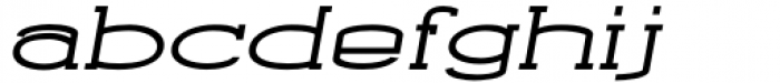Godan Bold Italic Font LOWERCASE