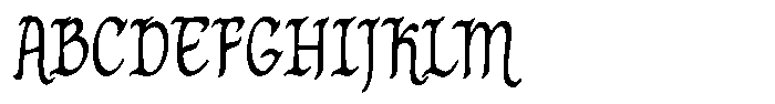 Godaysir Font UPPERCASE