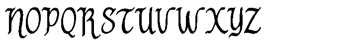 Godaysir Font UPPERCASE