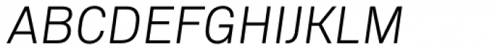 Godfrey ExtraLight Italic Font UPPERCASE