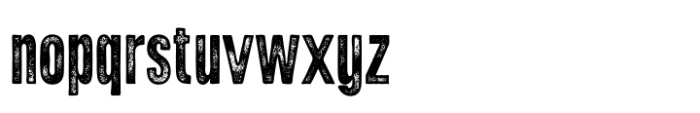 Godger Stamp Font LOWERCASE